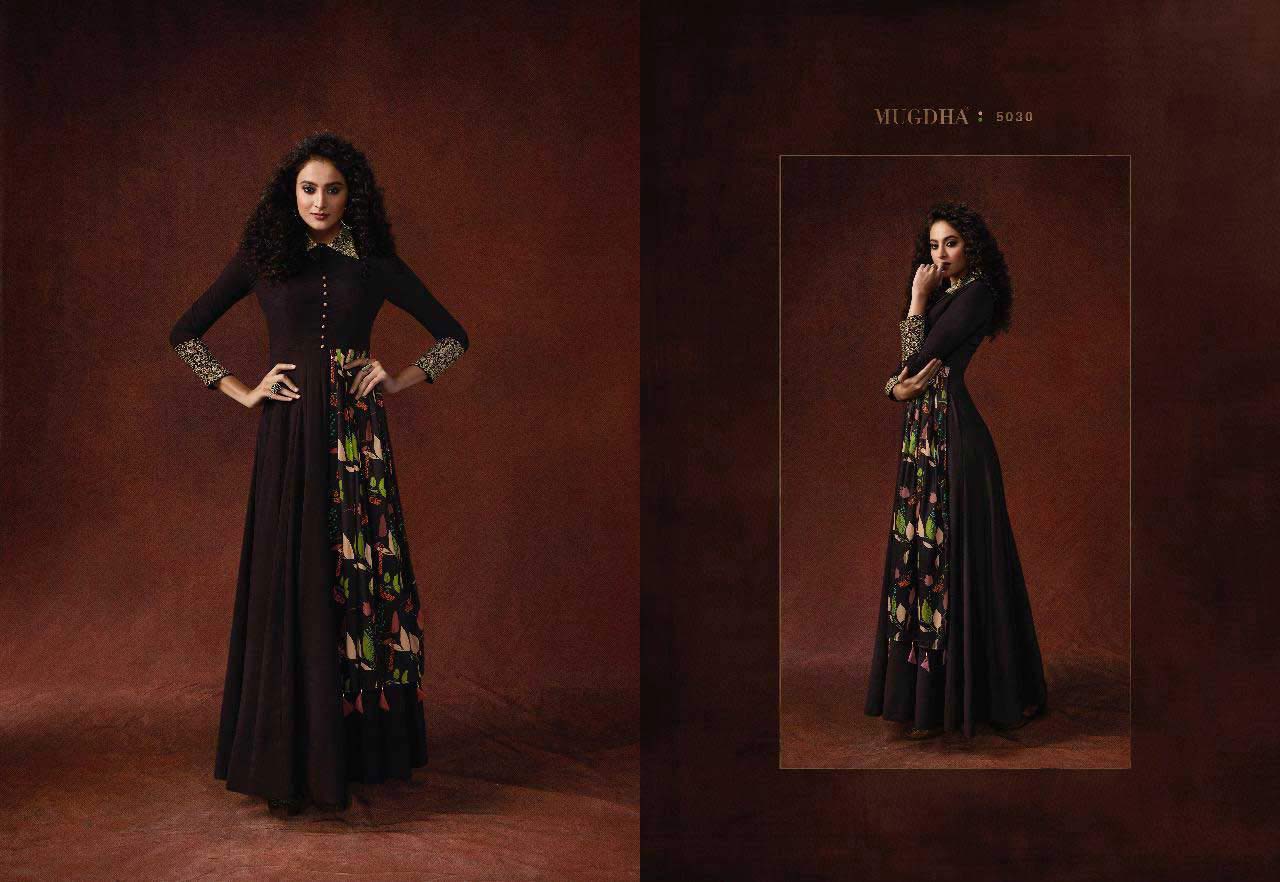 Mugdha Elite Vol-3 Silk Georgette Gown Sets Mugdha Elite Vol-3 Silk Georgette Gown Sets
